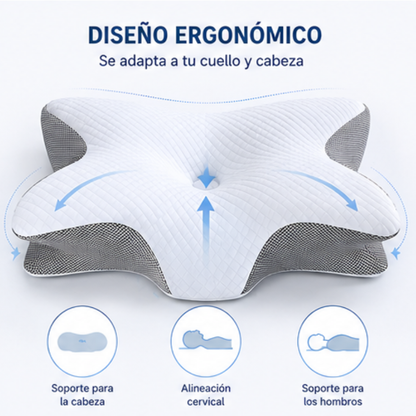 Almohada cervical ergonómica